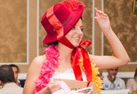 Фотосъемка невесты в шляпке
