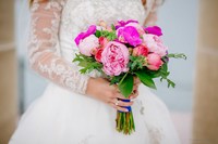 Фото невеста с букетом