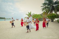 Фотосъемка свадьбы на пляже Мальдивов