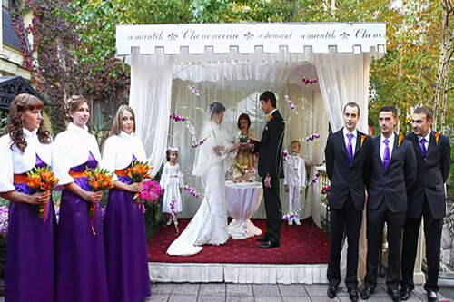 свадебная церемония не правильно организованная