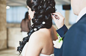 Свадебная греческая коса