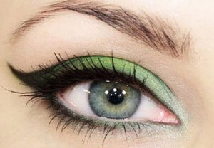 Свадебный макияж для зеленых глаз