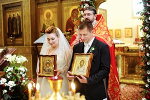 Церемония венчания