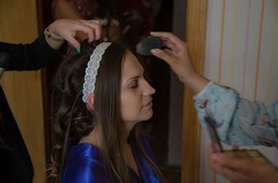 Прическа и макияж невесты в Кашире