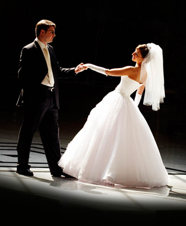 Любовная история в свадебном танце