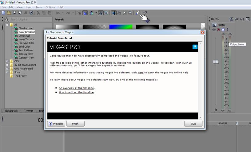 Sony Vegas Pro 12 программа видеомонтажа