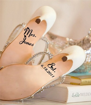 Туфли на свадьбу у невесты