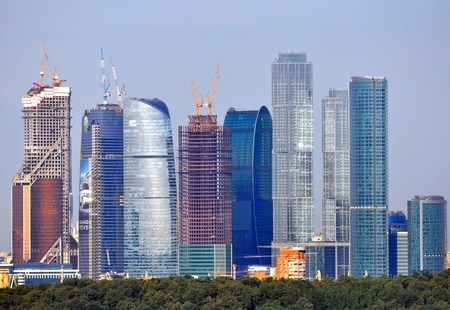 Бизнес центр в Москве видеосъемка